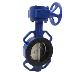 Затвор поворотный межфланцевый ABRA-BUV-VF826D500G Ду500 Ру16 с редуктором